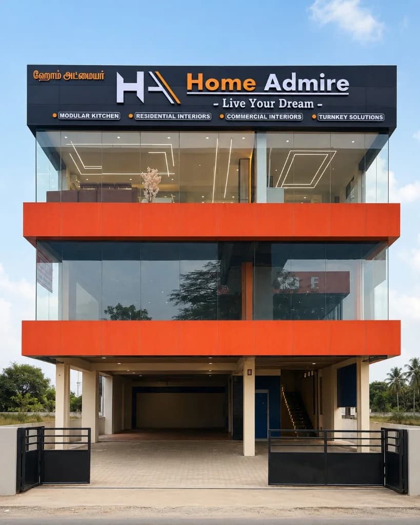 Home Admire interior design studio building